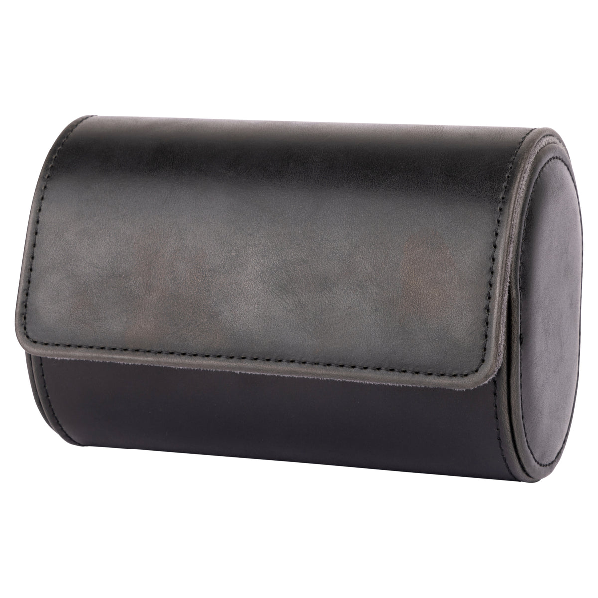 Black 2 Watch Travel Case