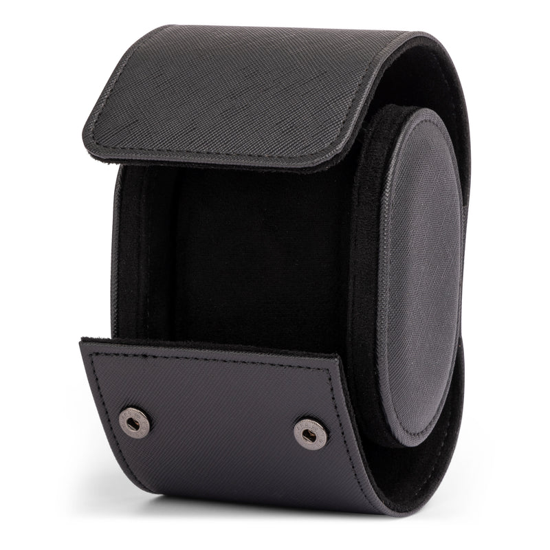 Black Watch Travel Case With Removable Pillow