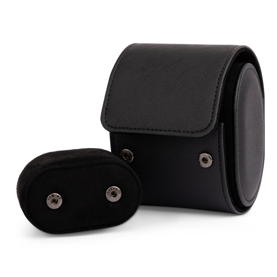 Black Watch Travel Case With Removable Pillow