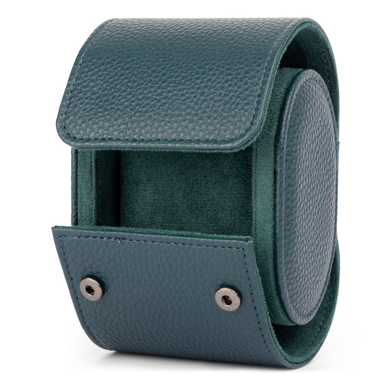 Green Watch Travel Case With Removable Pillow