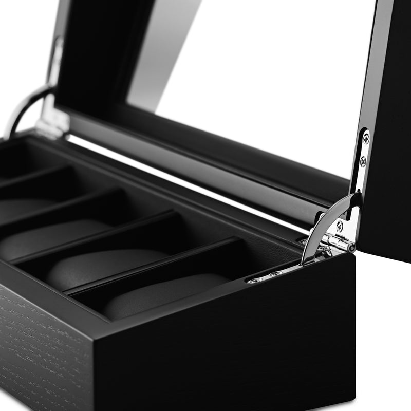 Black Display 5 Watch Box