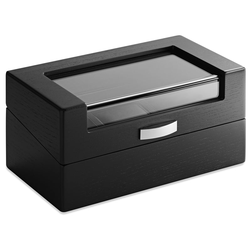 Black Display 3 Watch Box