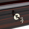 Ebony Wooden 6 Watch Lock Box